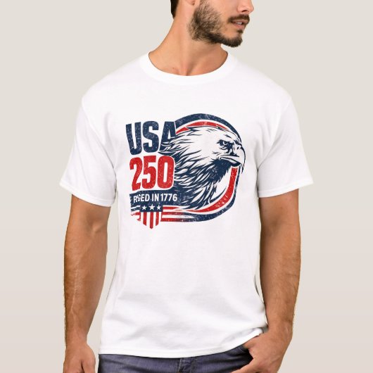 USA 250  T-SHIRT (Voorkant)