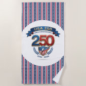 USA 250 viering Strandlaken (Voorkant)
