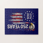 USA 250 Year Anniversary Commemorative Legpuzzel (Horizontaal)