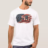 USA 250 Years-embleem T-shirt (Voorkant)