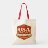USA 250 Years of Freedom  Tote Bag (Achterkant)