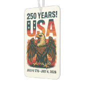 USA 250 Years – Patriotic Bald Eagle July 4th 2026 Luchtverfrisser (Links)