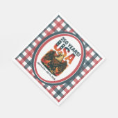 USA 250 Years – Patriotic Bald Eagle July 4th 2026 Servet (Hoek)