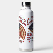 USA 250 Years Patriotic Fan Design – 1776-2026 Waterfles (Rechts)