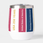 USA 250 Years Semiquincentennial Patriotic Stripes (Voorkant)