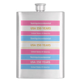 USA 250 Years Semiquincentennial Patriotic Stripes Flacon
