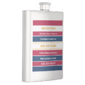 USA 250 Years Semiquincentennial Patriotic Stripes Flacon (Rechts)