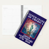 USA 250e verjaardag Patriottische Planner (Display)
