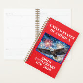USA 250e verjaardag Patriottische Planner (Display)