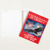 USA 250e verjaardag Patriottische Planner  (Display)