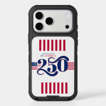USA 250e verjaardag telefoonhoesje 