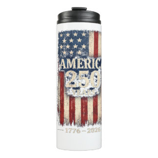 USA 250e verjaardag thermische tumbler Thermosbeker