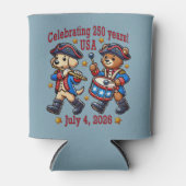 USA 250ste Jubileum Souvenir - Patriottisch Blikjeskoeler (Voorkant)