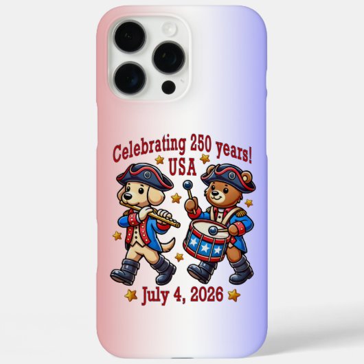 USA 250ste Jubileum Souvenir - Patriottisch Case-Mate iPhone Case (Achterkant)