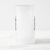 USA 250ste Jubileum Souvenir - Patriottisch Matglas Bierpul (Center)