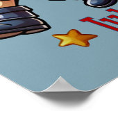 USA 250ste Jubileum Souvenir - Patriottisch Poster (Hoek)