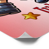 USA 250ste Jubileum Souvenir - Patriottisch Poster (Hoek)