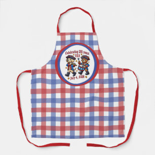 USA 250ste Jubileum Souvenir - Patriottisch Schort