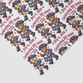 USA 250ste Jubileum Souvenir - Patriottisch Tissuepapier (Detail)