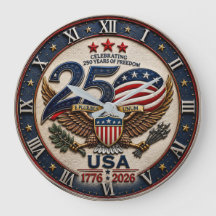 USA 250th Anniversary  1776–2026 Patriotic Bald 