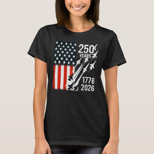 USA 250th Anniversary 1776-2026 Semiquincentennial T-shirt (Voorkant)
