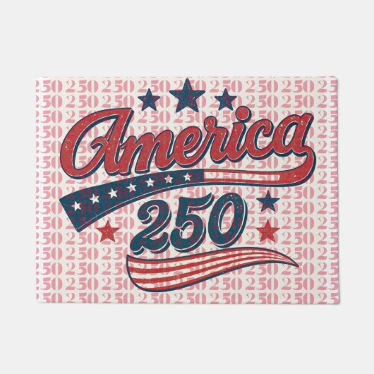 USA 250th Anniversary  Dart Board Deurmat (Voorkant)