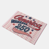 USA 250th Anniversary  Dart Board Deurmat (Schuin)