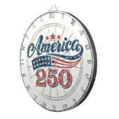 USA 250th Anniversary Dartbord (Voorkant Rechts)