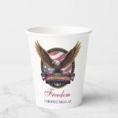 USA 250th Anniversary Event Papieren Bekers (Voorkant)