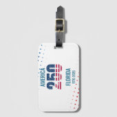 USA 250th Anniversary Florida  Bagagelabel (Voorkant (verticaal))