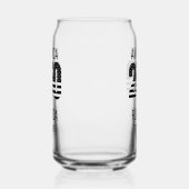 USA 250th Anniversary Florida Stars Stripes Beach Blikvorm Glas (Links)