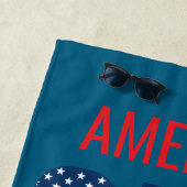 USA 250th Anniversary Florida Stars Stripes Beach  Strandlaken (In situ)