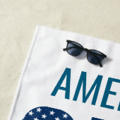 USA 250th Anniversary Florida Stars Stripes Beach  Strandlaken (In situ)