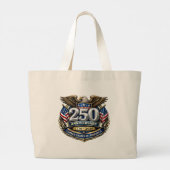 USA 250th Anniversary Jumbo Tote Bag (Achterkant)