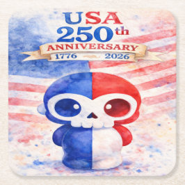 USA 250th Anniversary Kartonnen Onderzetters
