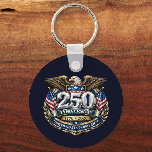 USA 250th Anniversary Keychain (Voorkant)