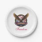 USA 250th Anniversary Party Papieren Bordje (Voorkant)