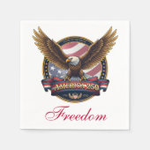 USA 250th Anniversary Party Servet (Voorkant)