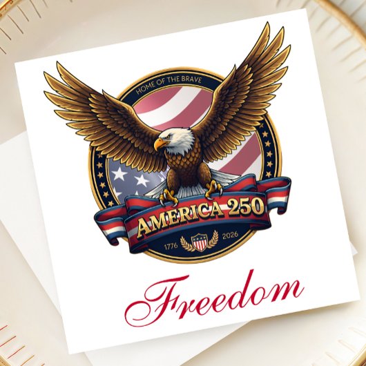 USA 250th Anniversary Party Servet