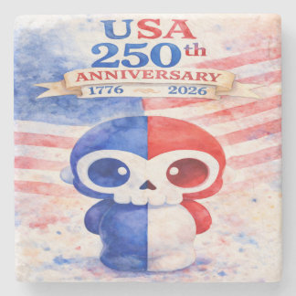 USA 250th Anniversary Stenen Onderzetter