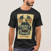 USA 250th Anniversary T-shirt (Voorkant)