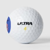 USA 250th Birthday Anniversary Golfballen (Logo)