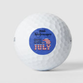 USA 250th Birthday Anniversary Golfballen (Voorkant)
