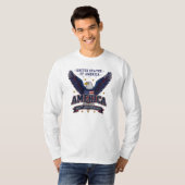 USA 250th Viering Adelaar T-Shirt (Voorkant volledig)