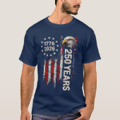 USA 250th Year Anniversary Celebration T-shirt (Voorkant)