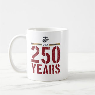 USA 250th Years Marine Corps Eagle Koffiemok