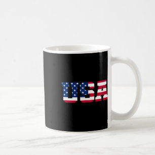 Usa 2 Patriottische Amerikaanse Vlag Mannen Vrouwe Koffiemok