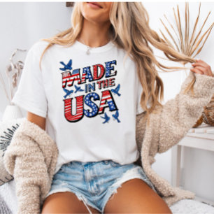 USA 4 juli T-shirt, patriottisch cadeau voor haar T-shirt