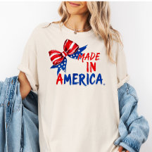 USA 4 juli T-shirt, patriottisch cadeau voor haar