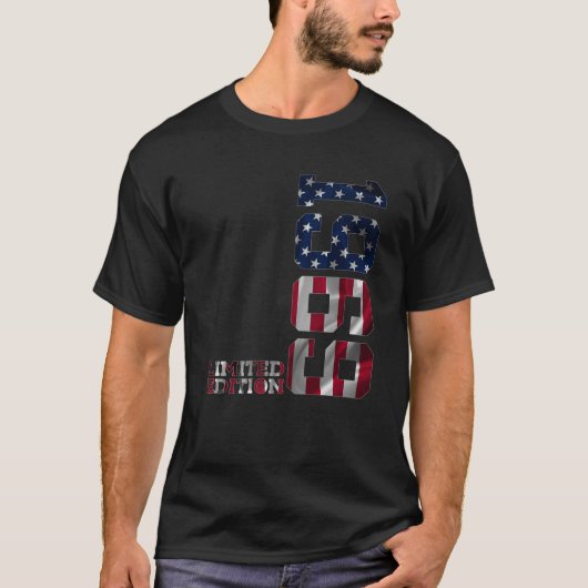 USA 53 Years 53Rd Birthday Limited Edition 1969 T-shirt (Voorkant)
